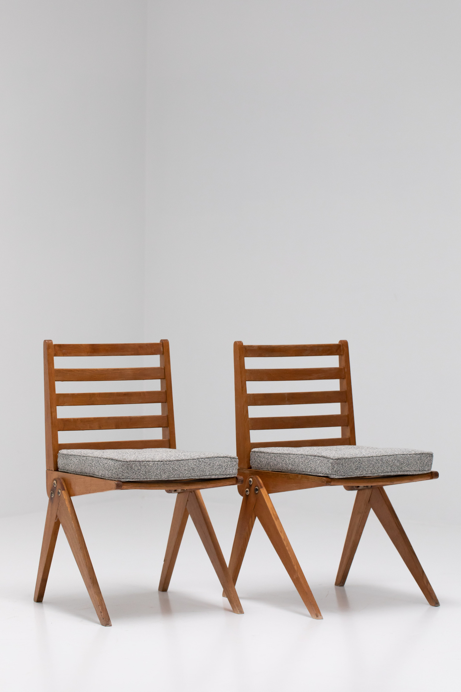 Pierre Jeanneret chairs 